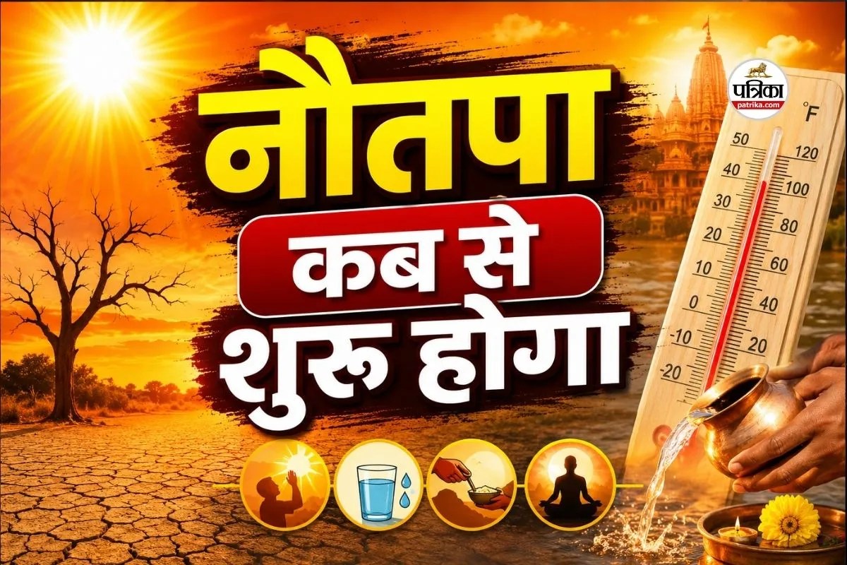 Rajasthan Weather: 25 मई से शुरू होगा नौतपा, प्रतापगढ़ के ज्योतिषाचार्य के अनुसार क्या है बारिश के संकेत?