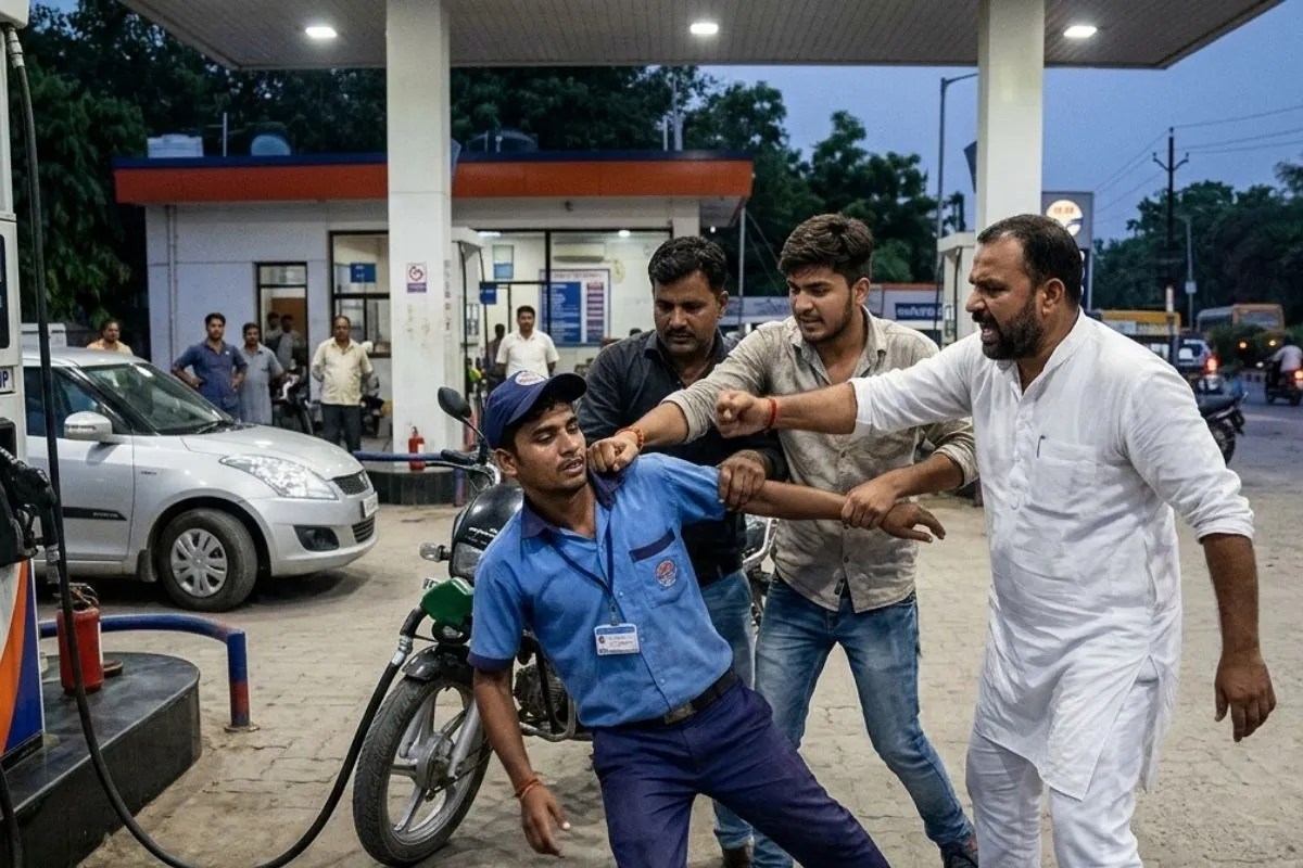 1 रुपए के चक्कर में गाजियाबाद में हुई मारपीट, 1001 रुपए का पेट्रोल भरवाया…दिए सिर्फ 1000