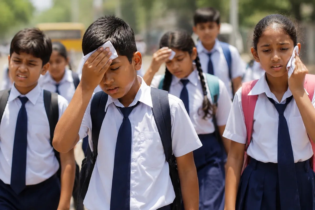 Kanpur News:भीषण गर्मी का प्रकोप, 31 मई तक प्री-प्राइमरी से कक्षा 8 तक स्कूलों में अवकाश घोषित