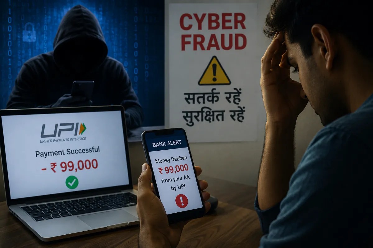 Kanpur Cyber Fraud: न OTP बताया, न लिंक खोला,फिर भी खाते से उड़ गए 99 हजार, मुकदमा दर्ज