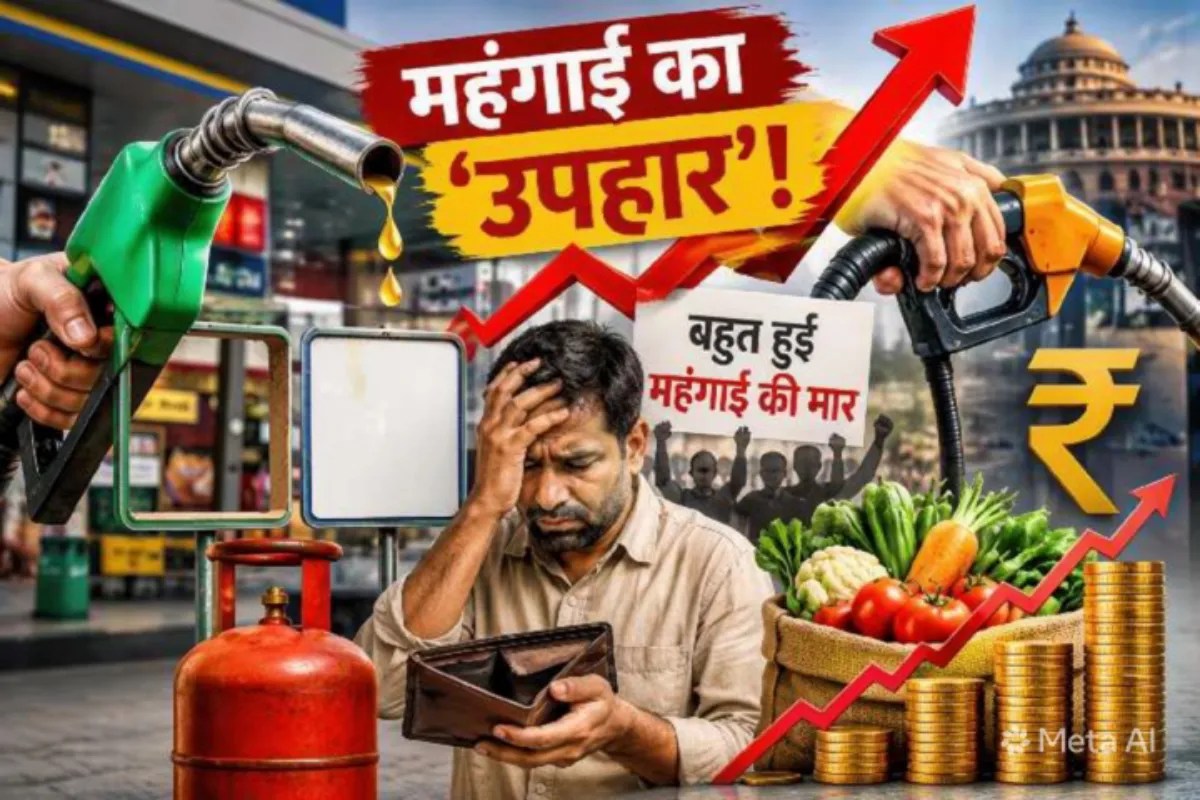 Kanpur News:महंगाई पर कांग्रेस का हमला, बोली- 10 दिन में तीन बार ‘जेब पर वार’
