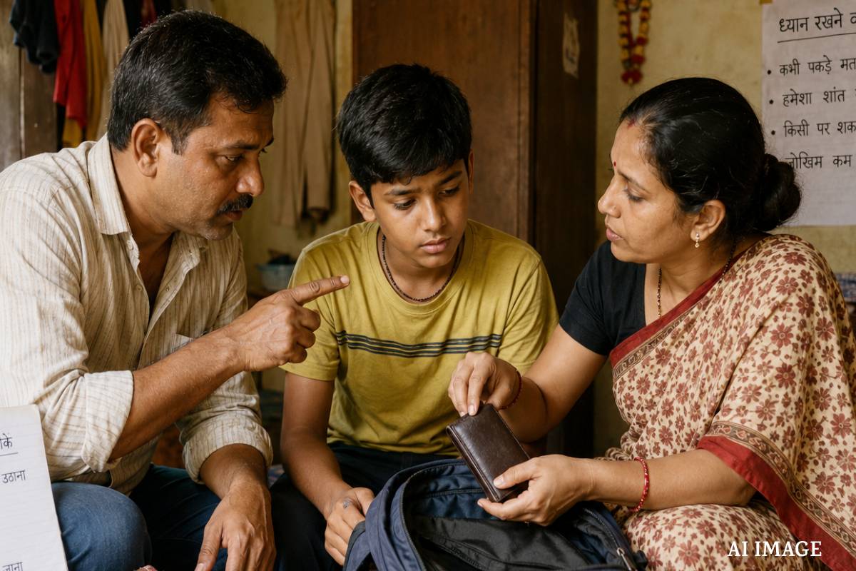 MP News: 12 साल के बच्चे से करवाई जाती थीं चोरियां, माता-पिता लेते थे 40% हिस्सा