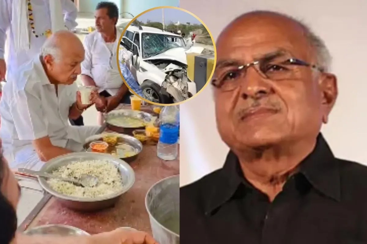 एक्सीडेंट से पहले राजस्थान में छाछ पी रहे थे आर बी चौधरी, रुला गया चंद घंटे पहला का आखिरी वीडियो