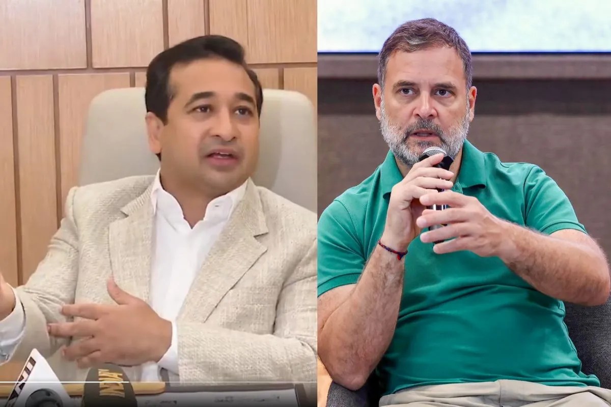 महाराष्ट्र मंत्री नितेश राणे ने राहुल गांधी को बताया पाकिस्तानी एजेंट, कहा- पाक को खुश करने की कर रहे कोशिश