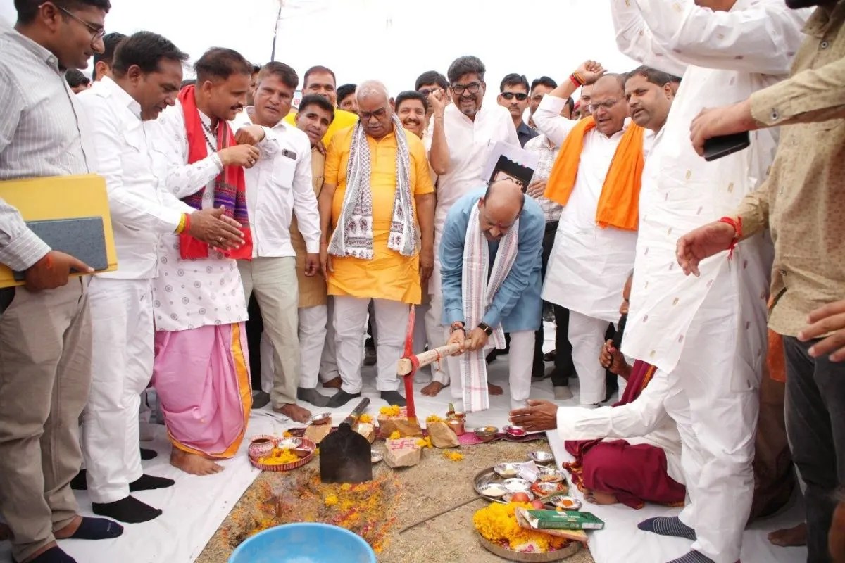 खुशखबरी: रामगंजमंडी में 63 करोड़ से बनेगा 200 बेड का अस्पताल, लोकसभा अध्यक्ष ने किया शिलान्यास