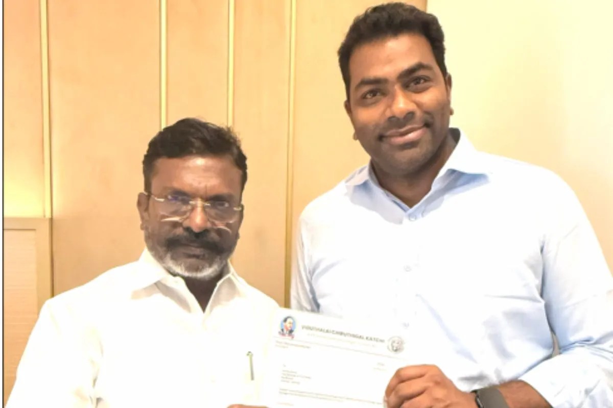 तमिलनाडु में विजय सरकार के गठन का रास्ता साफ, VCK और IUML ने TVK को समर्थन पत्र सौंपा