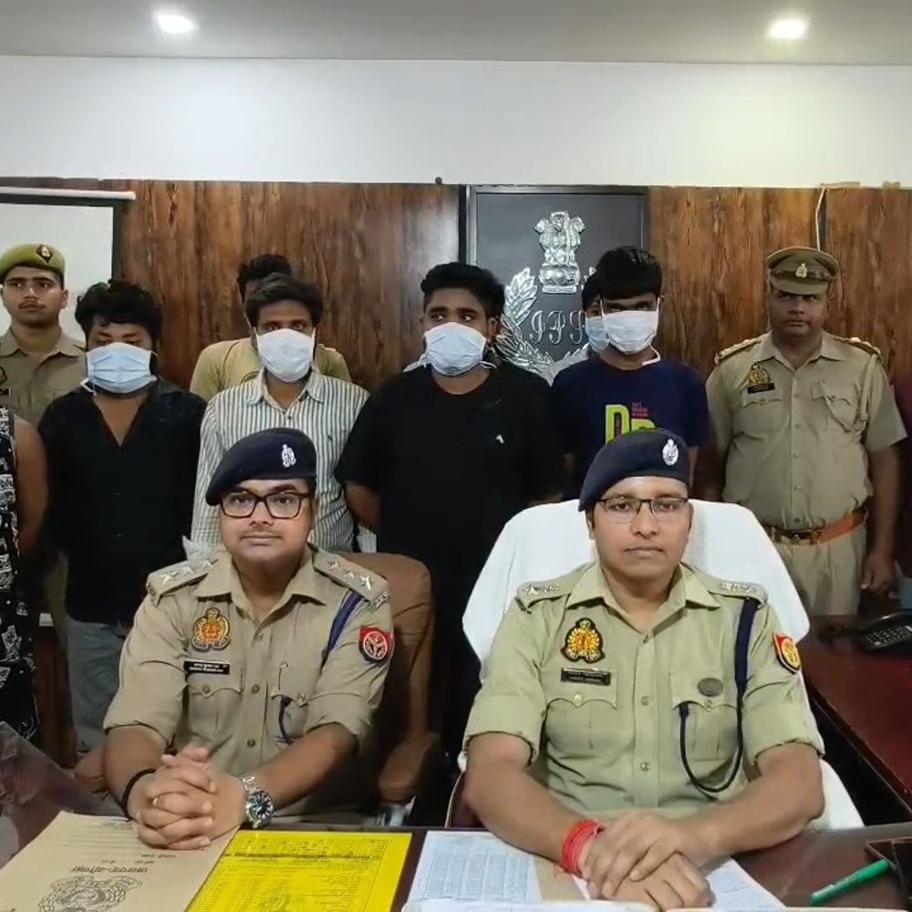 अंतर्जनपदीय साइबर ठगी गिरोह के 9 आरोपी गिरफ्तार:म्यूल खातों से करोड़ों की ठगे, 14.87 लाख रुपए फ्रीज; 9 राज्यों के लोगों को बनाया शिकार