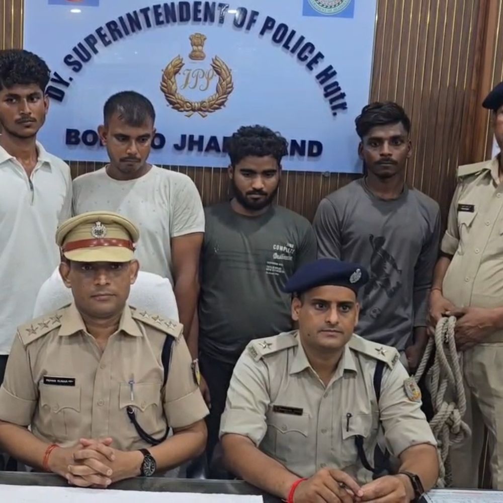 एल्यूमिनियम चोर गिरोह का पर्दाफाश:मुख्य सरगना समेत तीन आरोपी गिरफ्तार, घेराबंदी कर नरकरा पुलिया के पास पकड़ा