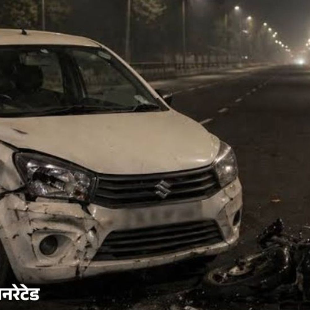 तरनतारन में कार ने स्कूटी को मारी टक्कर:हादसे में बुजुर्ग की मौत, आरोपी मौके से फरार; पुलिस जांच में जुटी
