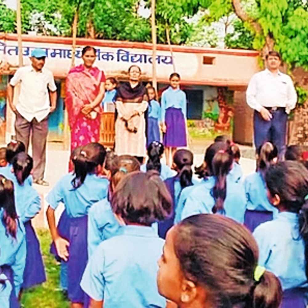 बच्चों को दी गई अगलगी के खतरे व बचाव की विस्तृत जानकारी