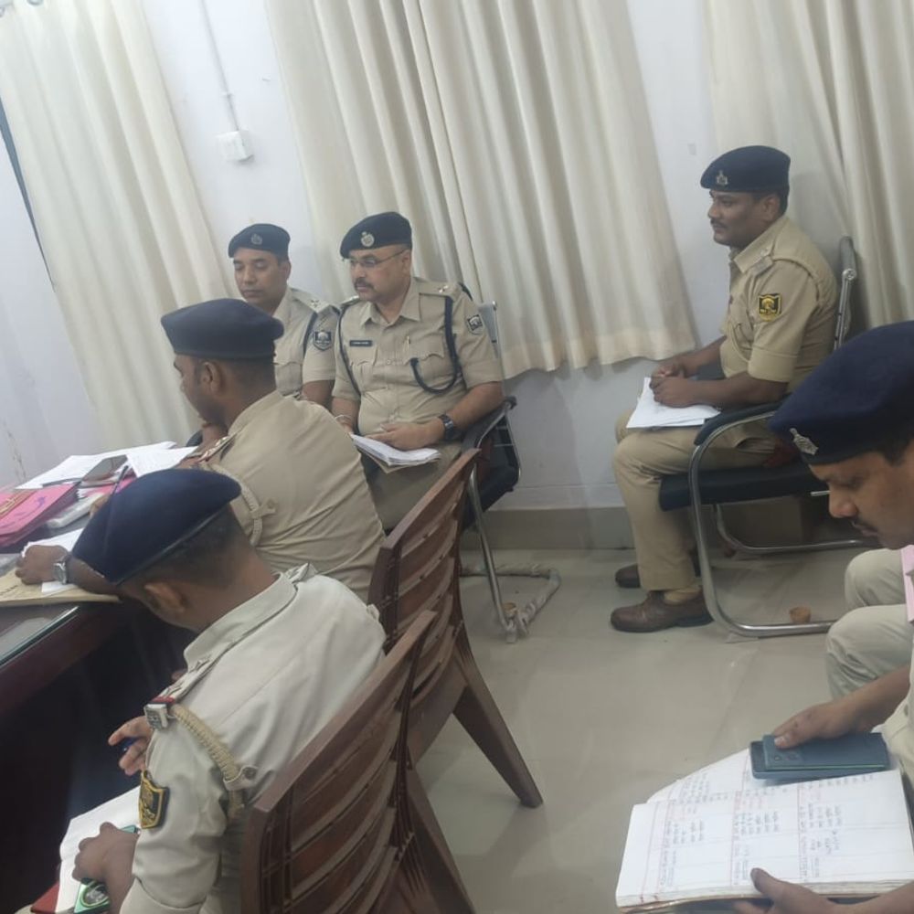 क्राइम मीटिंग में एसडीपीओ ने दिए निर्देश:अपराध नियंत्रण को लेकर पुलिस प्रशासन अलर्ट मोड में