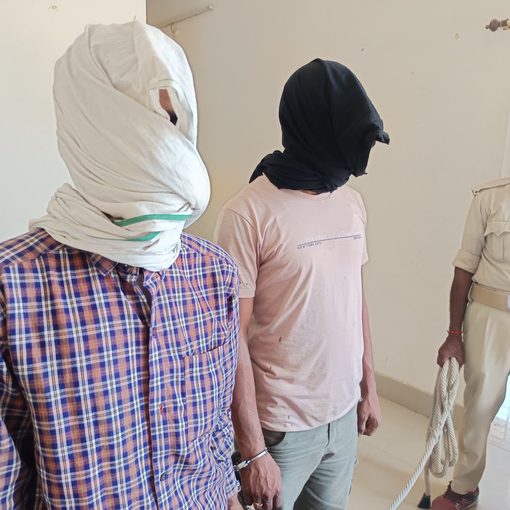 जहानाबाद में 2 अपराधी अरेस्ट, कट्टा-कारतूस बरामद:फायरिंग-मारपीट मामले में कार्रवाई, FIR दर्ज; एसडीपीओ बोले-छापेमारी जारी