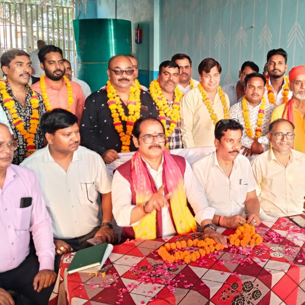बुद्धेश्वर व्यापार मंडल का गठन, पदाधिकारी चुने गए:अखिल भारतीय उद्योग व्यापार मंडल के नेतृत्व में चुनाव संपन्न