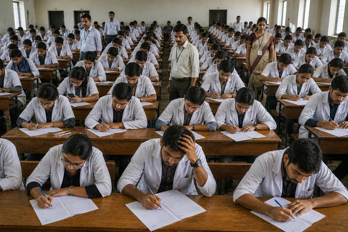 Digital Cheating: रांची में SSC GD परीक्षा में हाईटेक चीटिंग गैंग का भंडाफोड़, बिहार के 3 अभ्यर्थी गिरफ्तार
