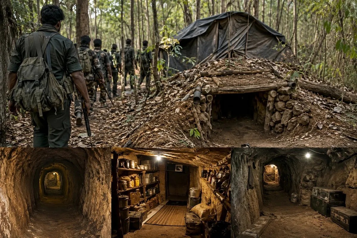 Naxalite Network: 40 साल में खड़ा किया सबसे घातक नेटवर्क. कांकेर से कोंटा तक हजारों गुप्त बंकर, पढ़ें नक्सलियों की पूरी कहानी