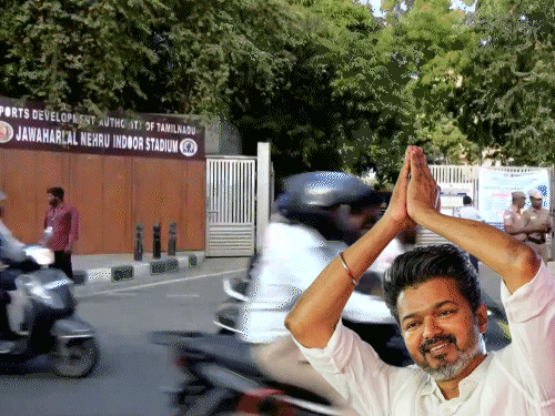 विजय आज तमिलनाडु CM की शपथ लेंगे:60 साल बाद गैर द्रविड़ दल का सीएम; TVK का कांग्रेस सहित 5 पार्टियों से गठबंधन