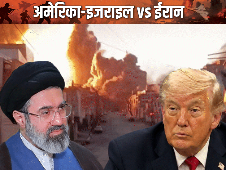 अमेरिका ने सीजफायर तोड़कर ईरान पर फिर बमबारी की:ट्रम्प बोले- डील नहीं की तो और हमले करेंगे; होर्मुज में 1500 जहाज फंसे