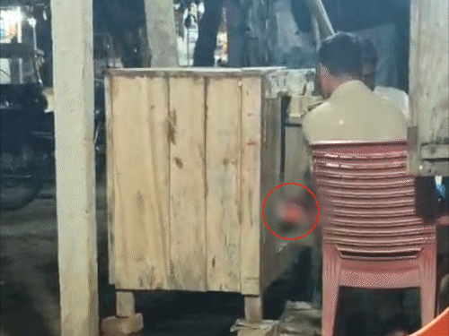 मुजफ्फरपुर में पुलिसकर्मी का शराब पीते वीडियो वायरल:SSP ने किया लाइन हाजिर, विशेष जांच टीम गठित