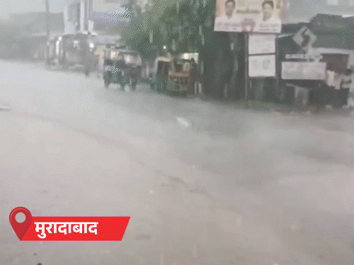 पश्चिमी यूपी में झमाझम बारिश:पूर्वांचल में पारा 40 डिग्री के पार गया, सबसे गर्म शहर रहा बांदा