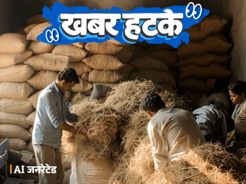 खबर हटके-पतले पैरों के कारण लड़कियों को कैंची मारता युवक:सरकारी टीचरों को भूसा जुटाने की ड्यूटी; TMC नेता ने खेत में ₹2.24 करोड़ गाड़े
