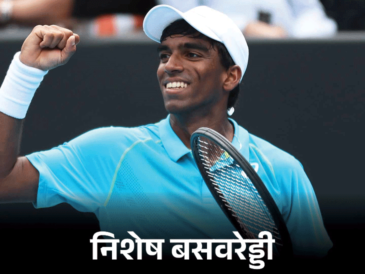 फ्रेंच ओपन- भारतीय मूल के बसवरेड्डी को वाइल्ड कार्ड:पूर्व चैंपियन वावरिंका को भी डायरेक्ट एंट्री मिली, 24 मई से शुरू होगा टूर्नामेंट