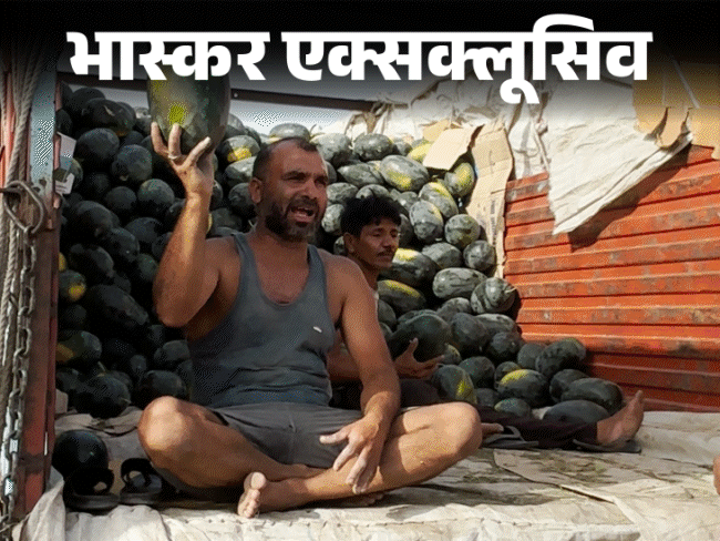 तरबूज से मौत की खबरों से डरे खरीददार, बिक्री गिरी:किसानों से लेकर ठेला विक्रेताओं तक पर असर, कई शहरों में दाम 30% तक टूटे