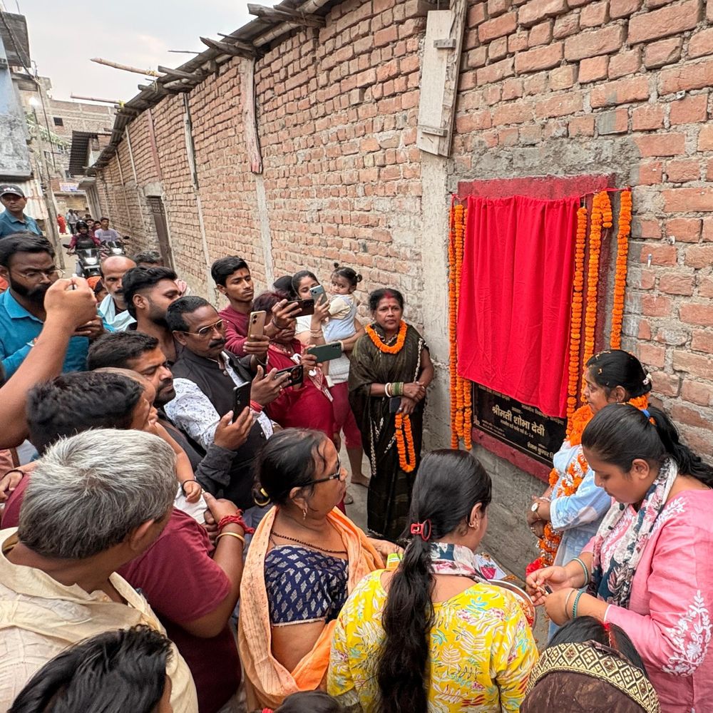 खगड़िया नगर परिषद में 2 योजनाओं का उद्घाटन:वार्ड 24 और 35 में सड़क-नाला निर्माण कार्य शुरू
