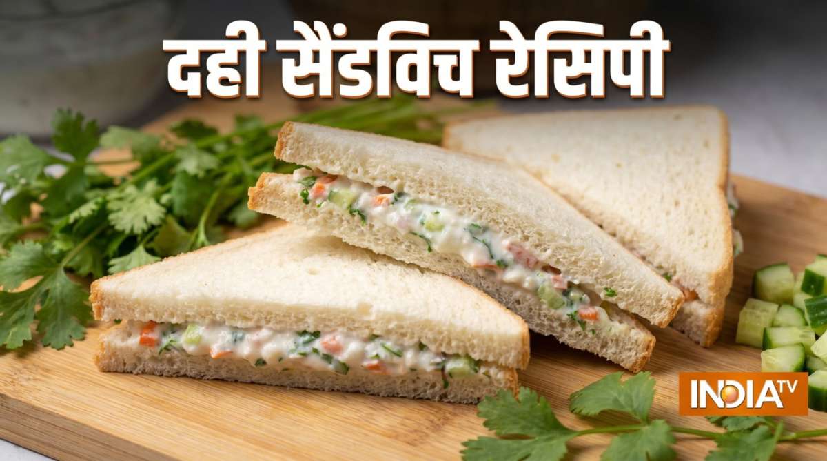 नाश्ते में खाएं दही सैंडविच, पेट रहेगा एकदम फिट, फटाफट नोट कर लें रेसिपी