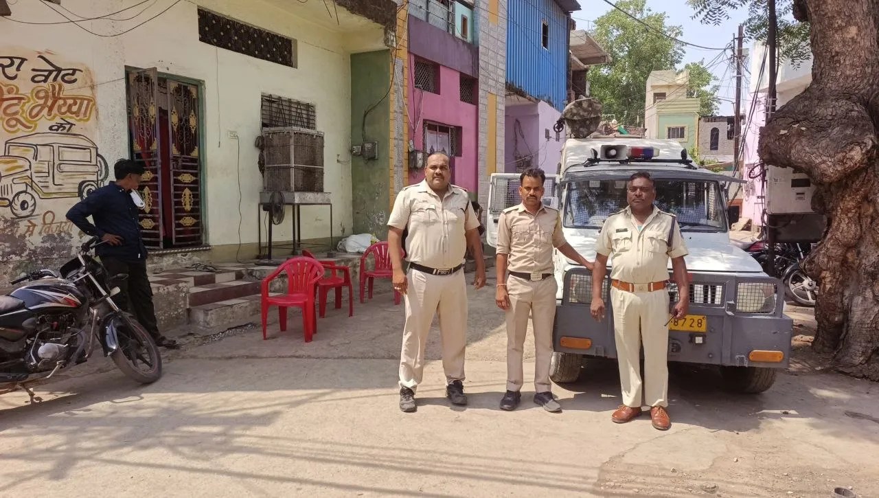 डीजे की आवाज पर बुरहानपुर में भिड़े दो पक्ष,9 लोगों पर केस, पुलिस बल तैनात