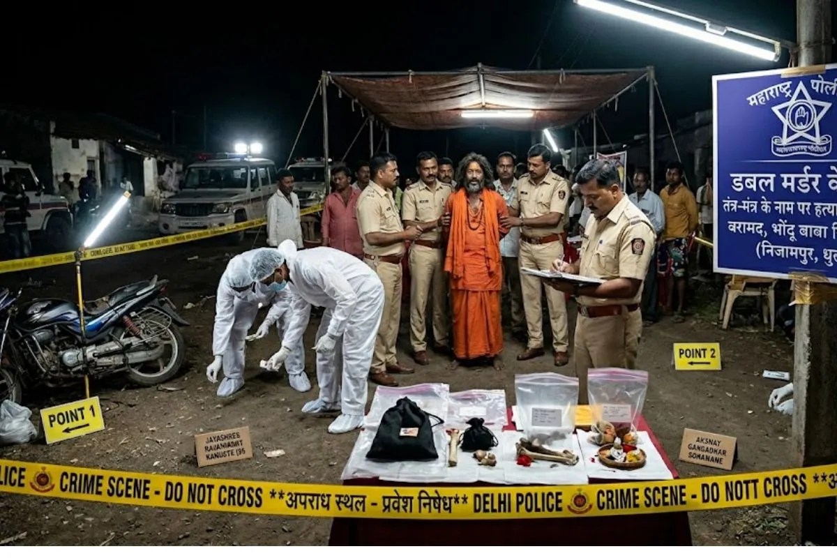 महाराष्ट्र में भोंदू बाबा का खौफनाक खेल! एक ही रात में युवती और ग्राम पंचायत कर्मी को उतारा मौत के घाट