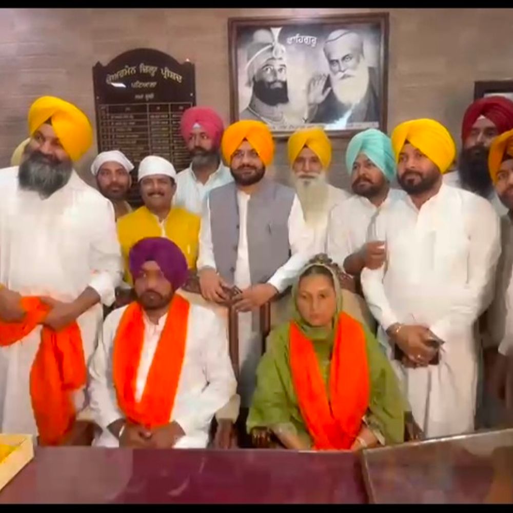 पटियाला में टिवाणा ने संभाला जिप चेयरमैन का पदभार:AAP मंत्रियों ने कांग्रेस पर लगाए आरोप, बोले- सत्ता से बाहर होने पर बौखलाई
