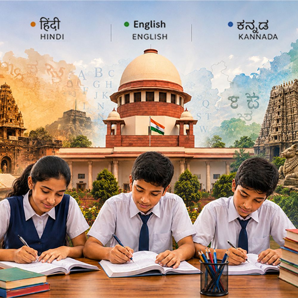CBSE के थ्री-लैंग्वेज रूल लागू करने की जांच होगी:सुप्रीम कोर्ट बोला- शिक्षकों, किताबों दोनों की ही कमी; 1 जुलाई को होगी अगली सुनवाई