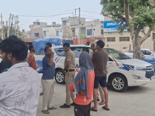 कुरुक्षेत्र अनाज मंडी से गेहूं से भरा ट्रक चोरी:438 कट्‌टे थे लोड, वजन नहीं होने पर खुला भेद, दुकान के सामने लेकर गया चोर