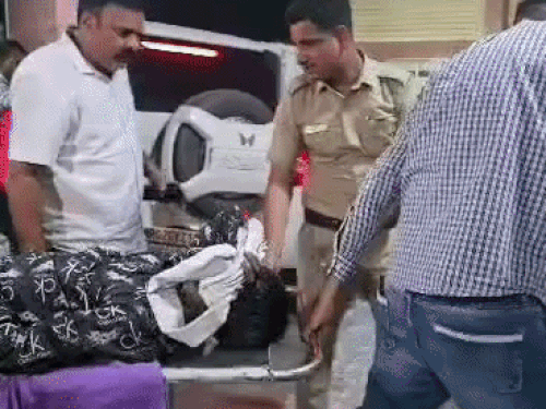 यमुनानगर में पुलिस-बदमाश के बीच मुठभेड़, 15 राउंड फायरिंग:आरोपी के पैर और SI की बुलेट प्रूफ जैकेट में लगी गोली, नोनी राणा गैंग का शूटर