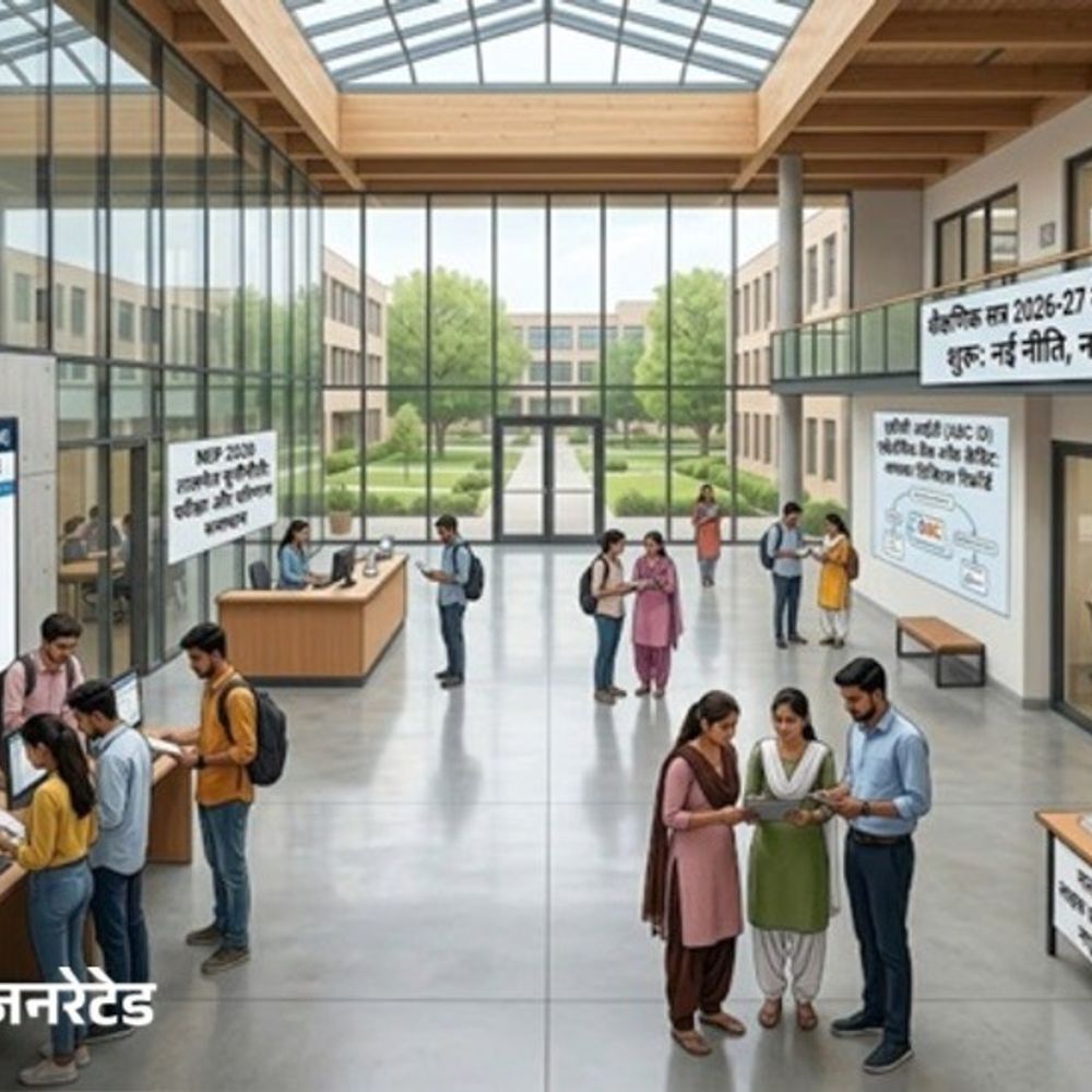 हरियाणा कॉलेजों में स्नातक दाखिले के लिए 31 तक आवेदन:नई शिक्षा नीति के तहत होगी सभी कक्षाओं की पढ़ाई, अब आठ विषय पढ़ने होंगे