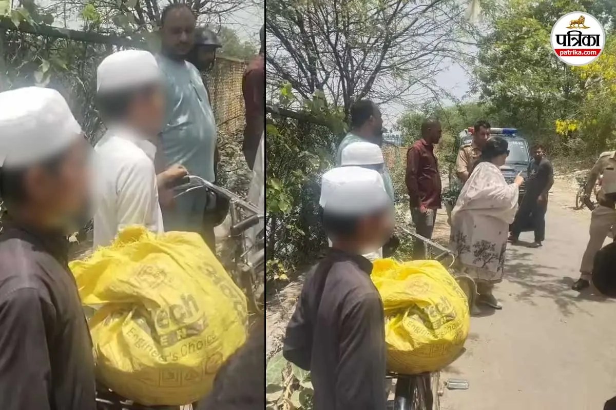 गाजियाबाद में हिंडन किनारे सनसनी: साइकिल पर मीट की बोरी लेकर पहुंचे बच्चे, मेयर की सतर्कता से खुला मामला