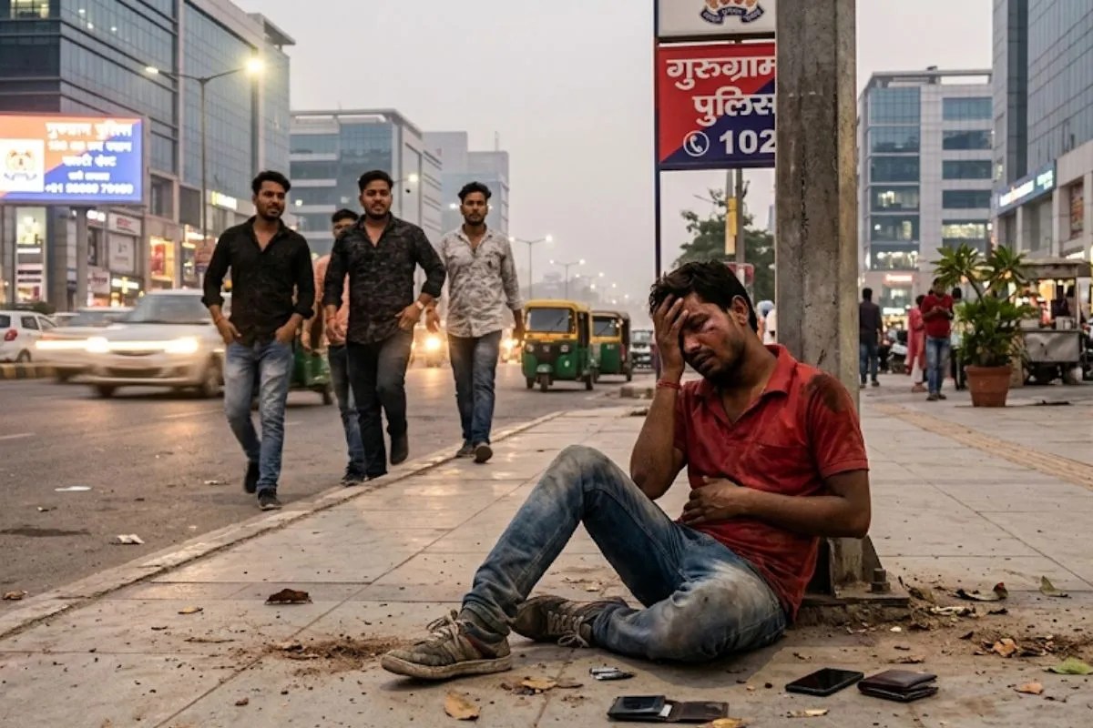 ‘तेरी भाषा समझ नहीं आती’, गुरुग्राम में बिहार के युवक को बेहोश होने तक पीटा, दोस्त के बुलाने पर मिलने गया था युवक