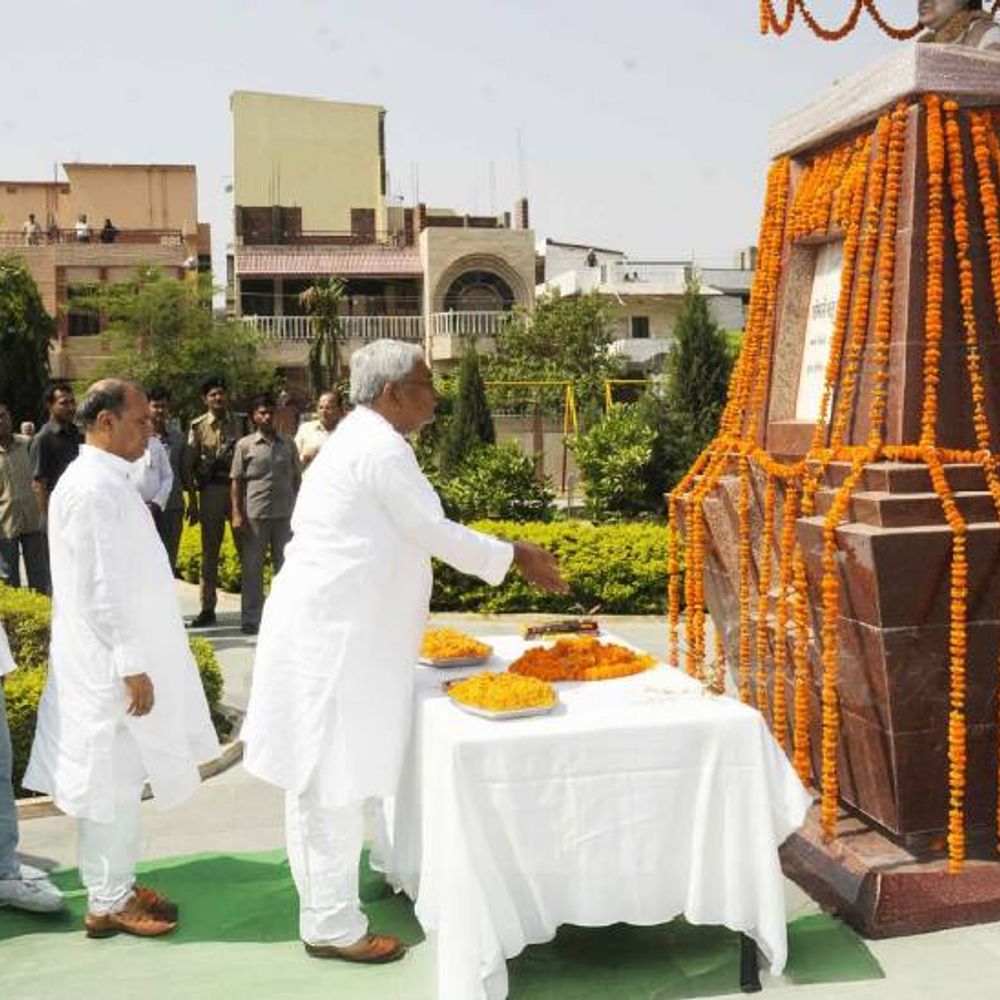पत्नी मंजू सिन्हा की पुण्यतिथि पर आज आएंगे नीतीश कुमार:राज्यसभा सांसद बनने के बाद पहली बार आएंगे कल्याणबिगहा, स्वास्थ्य मंत्री निशांत भी पहुंचेंगे