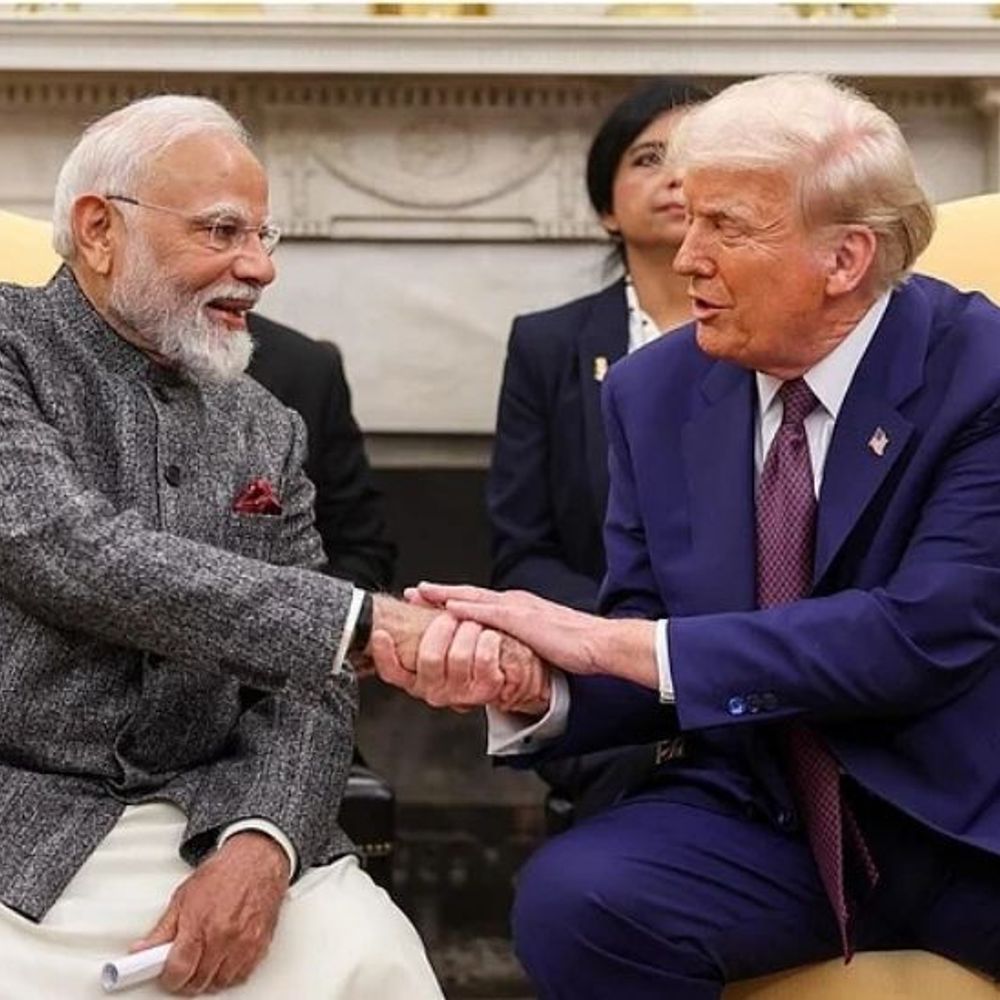 ट्रम्प ने मोदी को महान बताया, कहा- PM मेरे दोस्त:मैं उनका बहुत बड़ा फैन, भारत मुझ पर 100% भरोसा कर सकता है