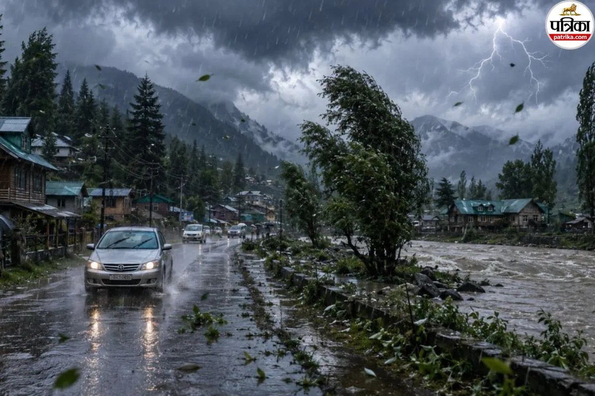 Jammu and Kashmir Weather: अचानक बदला मौसम, 22-23 मई को भारी बारिश का अलर्ट, बिजली गिरने की संभावना