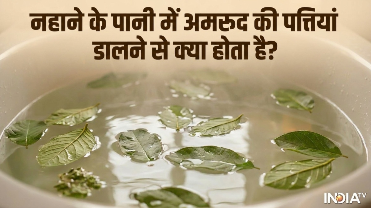 नहाने के पानी में अमरूद की पत्तियां डालने से क्या होता है, जानें फायदे और इस्तेमाल का सही तरीका