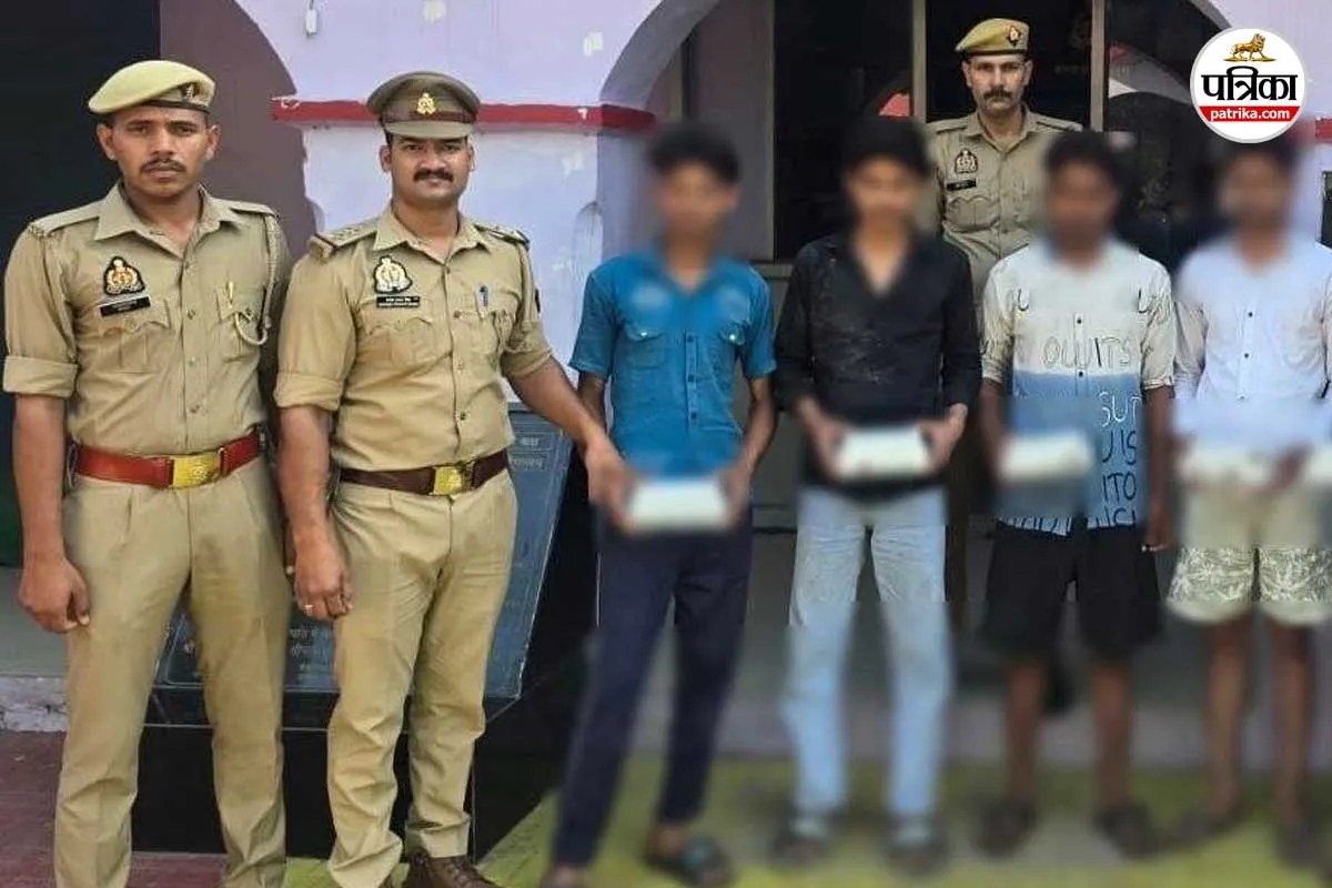 मुरादाबाद में जेबकतरा गैंग का पर्दाफाश, बातों में उलझाकर उड़ाते थे नकदी; 4 आरोपी गिरफ्तार