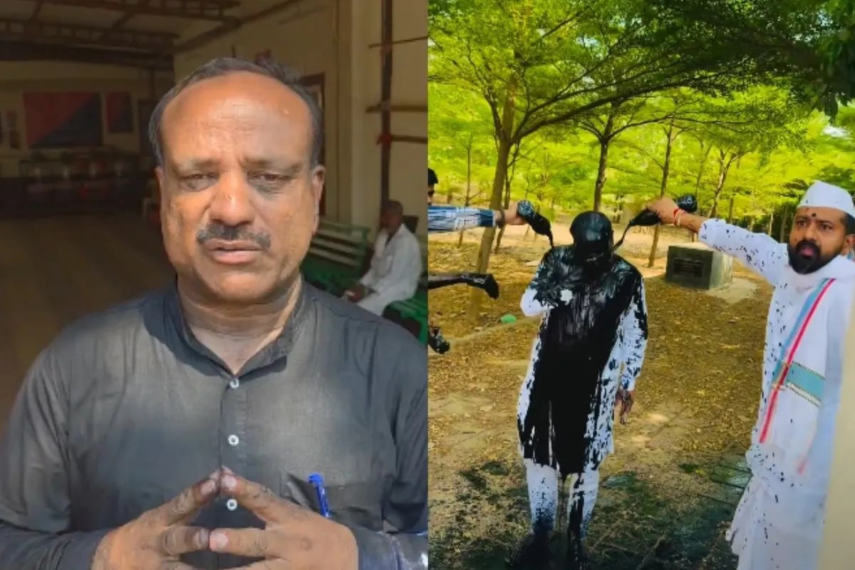 पिस्टल दिखाकर दी धमकी, पुणे में शरद पवार गुट के प्रवक्ता पर स्याही हमला, कीर्तनकार संग्राम भंडारे ने ली जिम्मेदारी