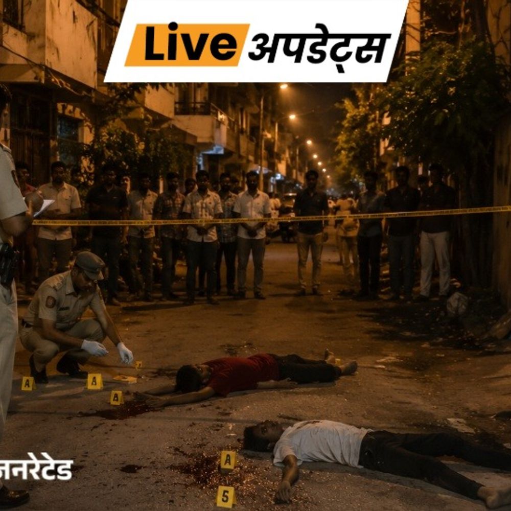 भास्कर अपडेट्स:दिल्ली के रोहिणी में दो नाबालिगों की चाकू मारकर हत्या; एक आरोपी हिरासत में