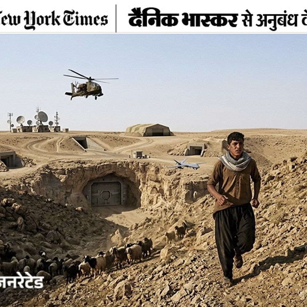 चरवाहे ने देख लिया था इजराइल का सीक्रेट सैन्य ठिकाना:हेलिकॉप्टर से पीछा कर मारा, तब खुला इराक में इजराइली कैंप का राज