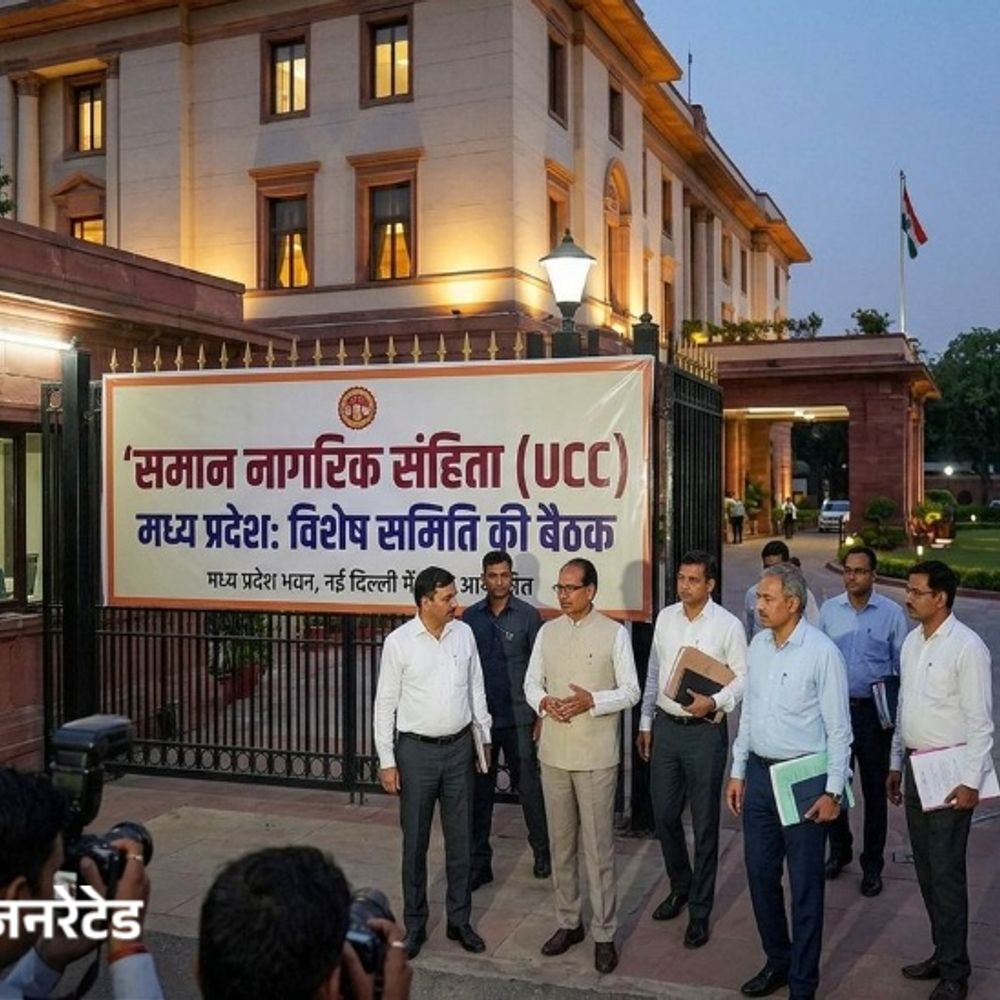 UCC की कमेटी इसी महीने शुरू करेगी जिलों में जनसुनवाई:आदिवासियों की परंपराओं का अध्ययन करेगी, दिल्ली और भोपाल में शुरू होंगे दो दफ्तर