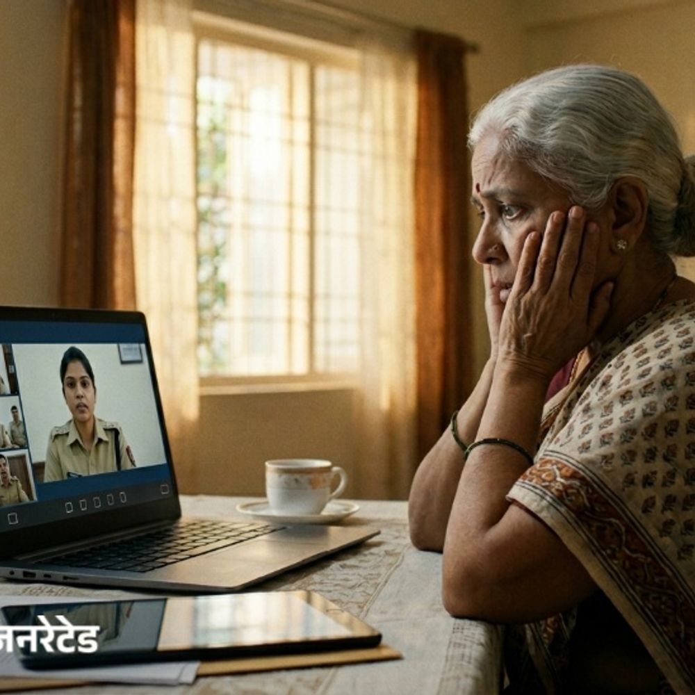 बेंगलुरु में बुजुर्ग महिला से ₹24 करोड़ की ठगी:5 महीने तक डिजिटल अरेस्ट रखा; मुंबई समेत 3 जगहों से 5 आरोपी गिरफ्तार