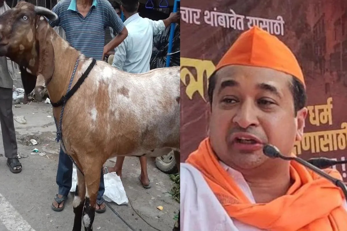 बकरीद पर बकरे की फोटो की कुर्बानी दें, महाराष्ट्र के मंत्री नितेश राणे ने मुस्लिमों को दिया सुझाव