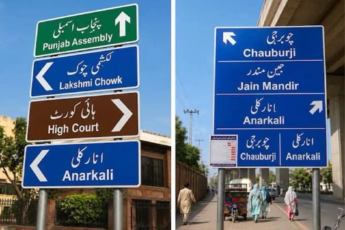 बंटवारे के 8 दशक बाद लाहौर की गलियों को मिले पुराने नाम, इस्लामपुरा बना कृष्ण नगर, बाबरी मस्जिद चौक कहलाएगा जैन मंदिर चौक