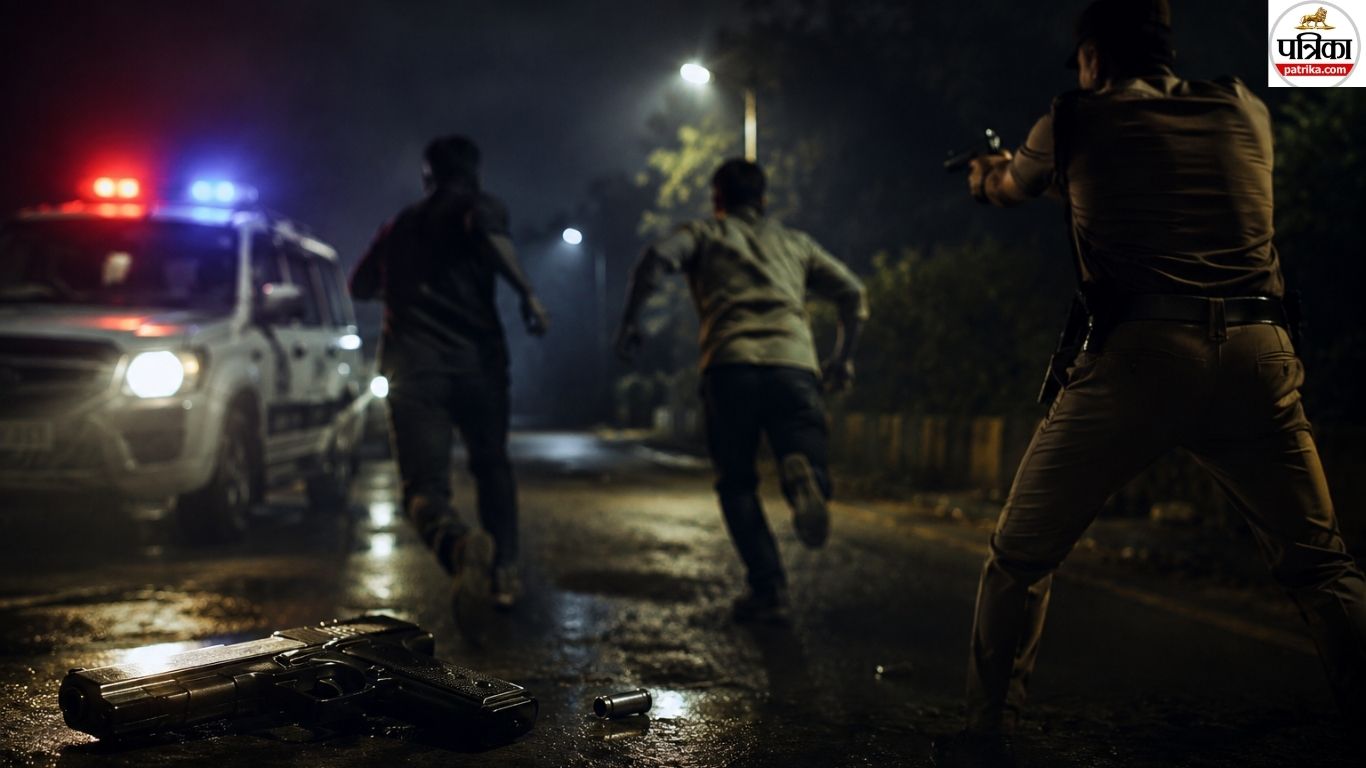 Police Encounter in Bihta: Police Shoot Notorious Criminals Videshi Rai and Pappu Rai After Chase, Both Injured